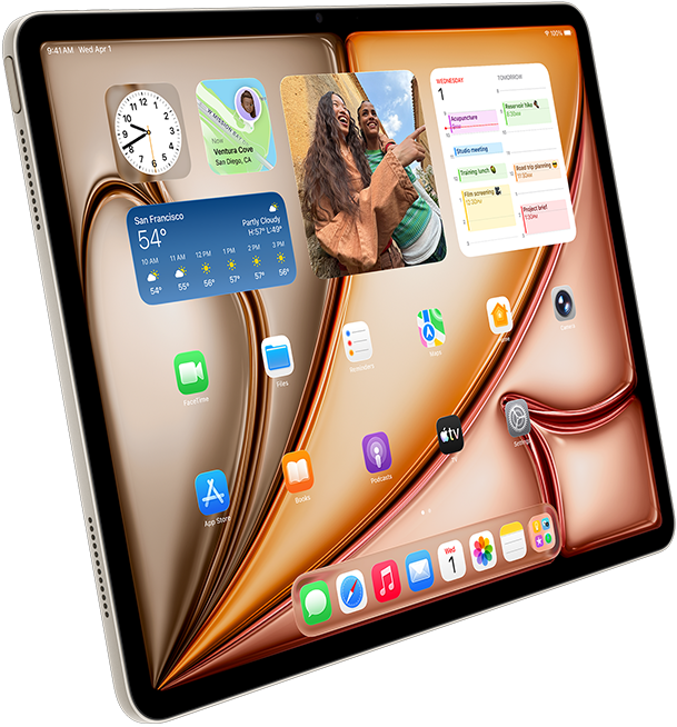Zvjezdano bijeli iPad Air