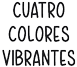 iPad en cuatro colores vibrantes